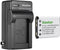 Kastar 1-Pack CNP80 Battery and AC Wall Charger Replacement for Casio Exilim EX-N10, EX-N20, and More