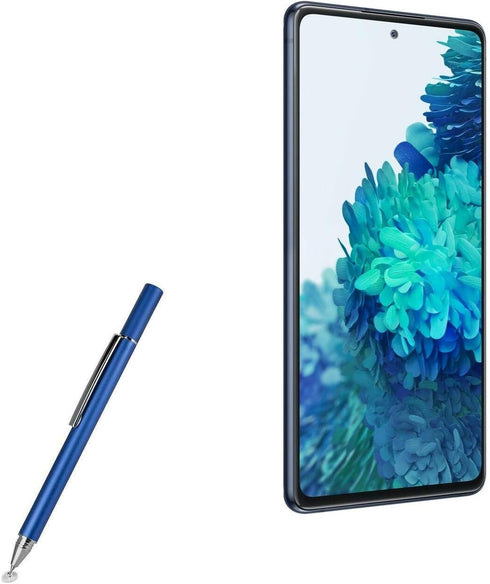 BoxWave FineTouch Stylus Pen for Samsung Galaxy S20 FE, Super Precise - Lunar Blue