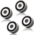 4 Sets Spikes,40x20mm,Shockproof Tertullus High-End HiFi Aluminum Speaker Feet, Shock Base Pad Stand Pad for HiFi