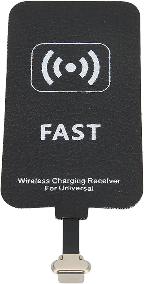 Thin Charging Receiver for Type C Smartphone, USB C Charging Receiver and Adapter