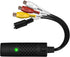 VIXLW Hi8 Video Capture Card, USB Video Capture Device,RCA to USB Audio Video Converter,VHS Mini DV VCR DVD to Digital