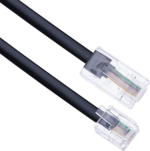 2m RJ11 to RJ45 Cable, Phone Telephone Cord RJ11 6P4C to RJ45 8P8C Connector Plug for Landline