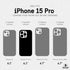 Pelican Protector Series iPhone 15 Pro Case 6.1", Magnetic Phone Case with Anti-Scratch Tech, 16ft MIL-Grade Drop