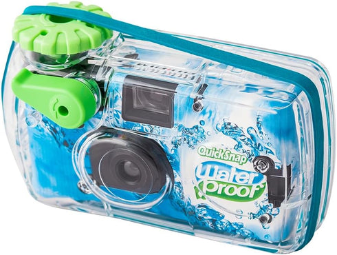 QuickSnap Waterproof One-Time Use Camera by Fujifilm - 27 Exposures