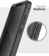 ENCASED Falcon Armor for Samsung Galaxy S20 FE - Protective Heavy Duty Full Body Phone Case, Black
