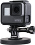 Magnetic Camera Mount Base with Mini Ball Head & GoPro Adapter for Action Cameras, DSLRs, and More