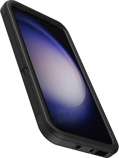 OtterBox S23 Packaging Galaxy Case Only - Defender Series - Black, Tough and Durable - with Port Protection - Case Only