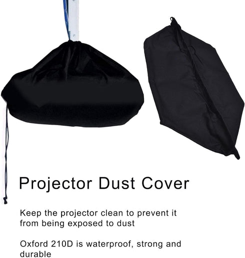 Projector Dust Cover, Special Design for Female, Easy to Store Oxford Cloth, Keeps Projector Safe When Not in Use
