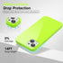 Silicone Case for iPhone 14 Plus, Glossy Soft Rubber Gel Plastic Jelly Neon Bright Color Protective Cover for Women
