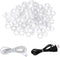 200 Pieces 0.5 Inch Small Elastic Silicone Rubber Bands, Clear Strong Rubberbands for Wire Cord Cable Wrapping