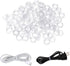 200 Pieces 0.5 Inch Small Elastic Silicone Rubber Bands, Clear Strong Rubberbands for Wire Cord Cable Wrapping