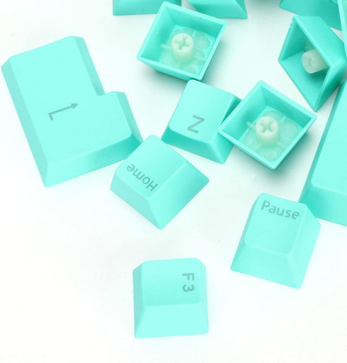 PBT Keycaps, 108 Keys P9 Mechanical Keyboard Key Backlit Translucent Key DIY for Various Keyboards