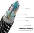 USB 3.0 Male to Male Extension Cable, USB A Male to Male Cord, Works with Laptop Cooling Pad, External Hard Drive