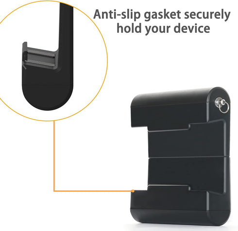 TFY Universal Self Adhesive Wall Mount Holder for Tablets, e-Readers, Smartphones, Compatible with 4.5-12.9 inch Devices