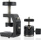 UTEBIT C-Clamp with Mini Ball Head, Desk Clamps Set Aluminum with 1/4 Thread Hole, C-Clamp Mount 360 Degree Rotation