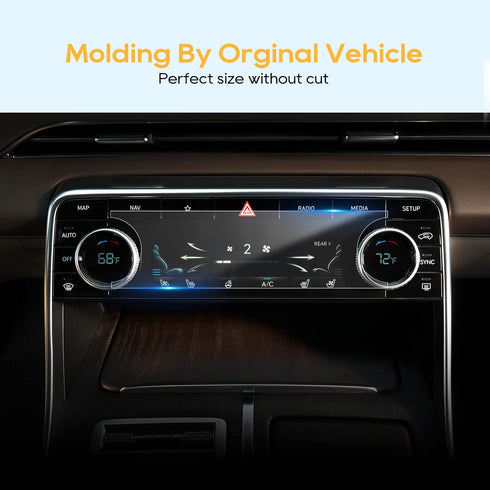 2023 2024 GV80 LFOTPP Car A/C Climate Display Screen Protector for Genesis Auto Accessories Car Infotainment Stereo