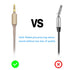 WH-1000XM3 Replacement Audio Cable Cord for Sony WH-1000XM4, MDR-1000X, MDR-XB950BT, MDR-10R, 3.5mm Jack (Gold)