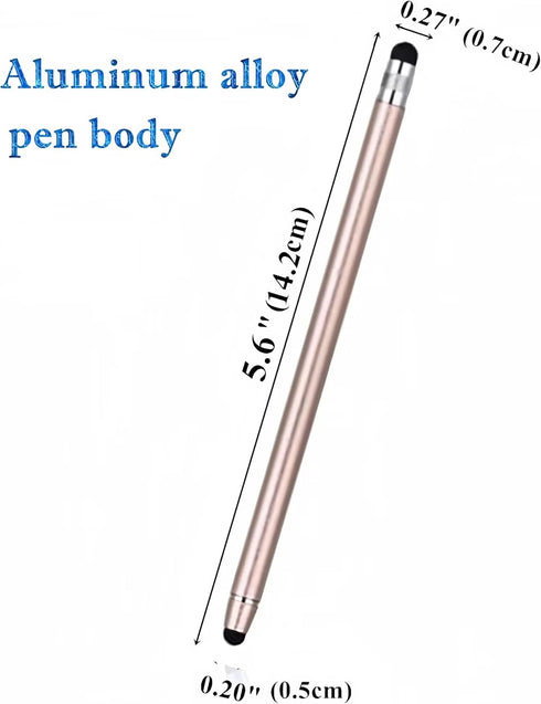 6 Pack Stylus Pen for Touchscreen, Smozer 2 in 1 High Sensitivity Capacitive Stylus Pen for iPad, iPhone, Android Smartphone, Tablets and All Universal Touch Screens Devices with Fine Tip Stylus