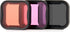3-Pack Camera Lens Filter Set for GoPro Hero 5/6/7 Black/Hero (2018) Cameras, ND8, Light Red, and Magenta Filters