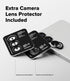 S26 S26 2 Pack Ringke Camera Lens Frame Glass for Samsung Galaxy and Plus Camera Lens Protector [Individual Lens
