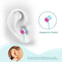 Cute Donut Earbuds for Kids, Wired Earbud & in-Ear Headphones with Microphone and Lovely Storage Case for School Girls