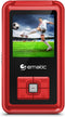 Ematic 8GB MP3 Video Player with FM Tuner/Recorder and 1.5-inch Color Screen, Red