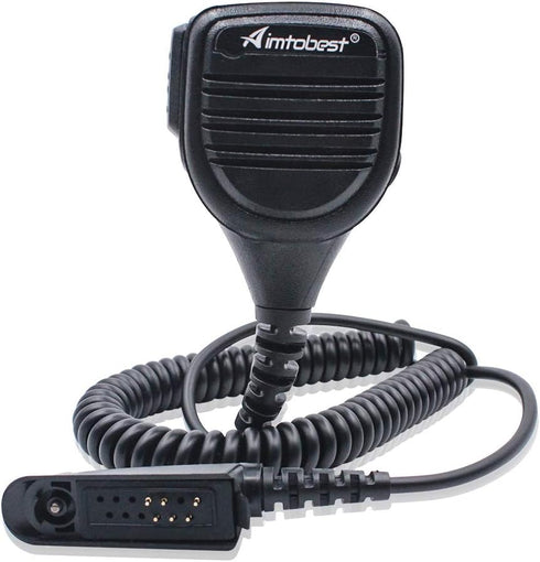 PMMN4021 PMMN4021A Speaker Microphone for Motorola Radio HT750 HT1250 HT1550 with 3.5mm Audio Jack