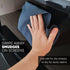 Premium Lens Screen Cleaning Cloth by Microfiber Wholesale - Black - 8”x8” - 10pk - Soft Microfiber Suede