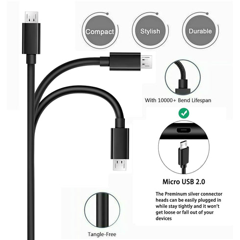 Replacement Charger Cable for Bushnell Wingman GPS Speaker - Compatible with Treblab FX100 HD7 X5 XR700 (5ft)