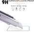 beukei 3 Pack Tempered Glass Screen Protector for BLU View 4 (B135DL) - Touch Sensitive, Case Friendly, 9H Hardness