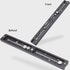 Leftfoto 300mm 1/4" 3/8" Dovetail Slide Rail,Arca Swiss Type Quick Release Plate with Locating Hole for ARRI,with More