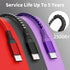 3Pack 60W USB C Charger Cable, Nylon Braided Type C to Type C Fast Charging Cable for TypeC Phones (3FT)