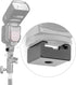 Updated Anwenk Flash Cold Shoe Mount Adapter - Flash Stand Adapter with 1/4"-20 Tripod Screw Thread for Camera Flash