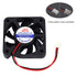 2 PCS Brushless Cooling Fan - Icstation DC Cooling Fan 50mm x 50mm x 10mm 5010 12V 2 Pin Fan for 3D Printer