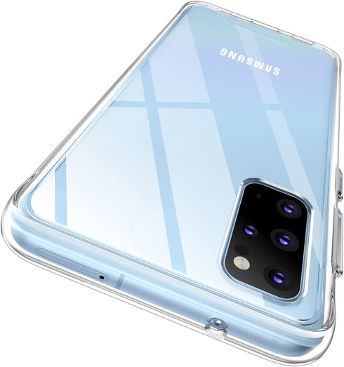 Rayboen for Samsung Galaxy S20 Plus Case, Crystal Clear Shockproof Protective Durable Slim Fit Phone Cover for Galaxy