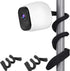 Uogw 2 Pack Flexible Twist Mount for Arlo Pro 4, Pro 3, Pro 2, Ultra, Baby, Go, Wall Mount Bracket, Black