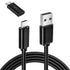 Cell Phone Charging Cable, USB Charger Cord for Phone, Powerbank, Tablet, 3.3ft Easy to Use