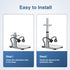 Hayve Digital Microscope Extension Tube, 6inch Longer Extender Metal Pole for Larger View, Compatible with Most Digital