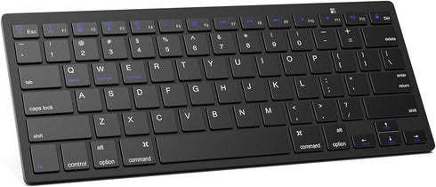 MOFII Bluetooth Keyboard, Ultra-Slim Wireless for iPad/iPad Air/iPad Pro/iPad Mini, iPhone, Tablet, Laptop, Black