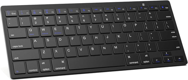 MOFII Bluetooth Keyboard, Ultra-Slim Wireless for iPad/iPad Air/iPad Pro/iPad Mini, iPhone, Tablet, Laptop, Black