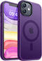 CANSHN Magnetic iPhone 11 Case, Compatible with MagSafe, Translucent Matte, Slim Thin Shockproof Bumper Cover, 6.1