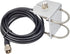 HYS L Shape Mount Mobile Antenna Bracket, SO239 to PL-259 with 16.4ft Low Loss RG-58 Coaxial Cable