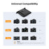 K&F Concept Universal Camera Hot Shoe Cover, 6-Pack ABS Protector Cap for Canon Nikon Sony DSLR, SLR, Mirrorless