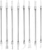 uxcell 8in1 Set Electronics Repair Tool for Curved Screen, 304 Stainless Steel Pry Bar Disassemble Removing Set