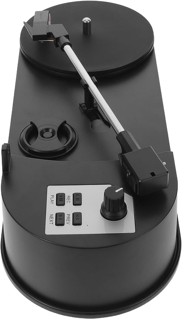 Homoyoyo Vintage Vinyl Record Player with Built-in Portable Speaker, Retro Phonograph Turntable to