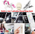 ZOSTLAND 3PCS Rainbow Horse Pegasus Phone Ring - Universal 360° Adjustable Finger Grip Stand Holder (3pcs Unicorn)