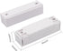 5Pcs 2 MC-44b Magnetic Reed Switch Wired Surface Mount Normally Closed NC Contact Sensor Alarm Magnetic Door Switch