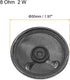 uxcell 2W 8 Ohm DIY Magnetic Speaker 50mm Round Shape Replacement Loudspeaker
