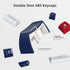 GTSP 150-Keys ASA Profile Keycaps, Double Shot PBT for 75 Percent ISO/ANSI Layout, Compatible with 108/104/87/82/68/61