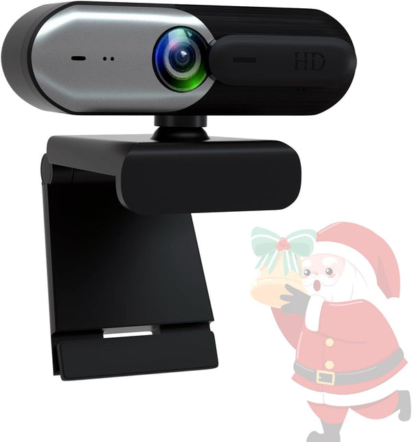 Anivia 1080P Webcam with Privacy Slide Cover for PC, Web cam for Laptop